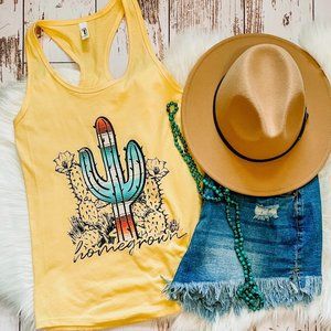 ladies western tank - Homegrown Cactus